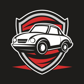 Car Logo Abstract Lines Vector. Vector illustration