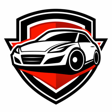 Car Logo Abstract Lines Vector. Vector illustration