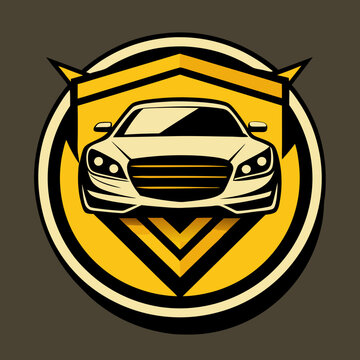 Car Logo Abstract Lines Vector. Vector illustration