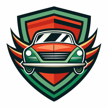 Car Logo Abstract Lines Vector. Vector illustration
