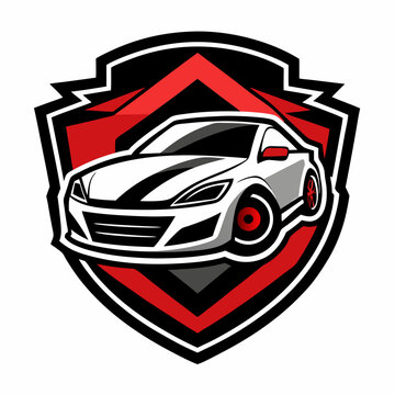 Car Logo Abstract Lines Vector. Vector illustration