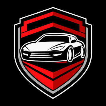 Car Logo Abstract Lines Vector. Vector illustration