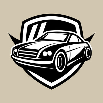 Car Logo Abstract Lines Vector. Vector illustration