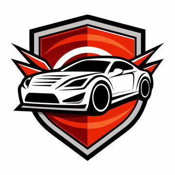 Car Logo Abstract Lines Vector. Vector illustration