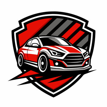 Car Logo Abstract Lines Vector. Vector illustration