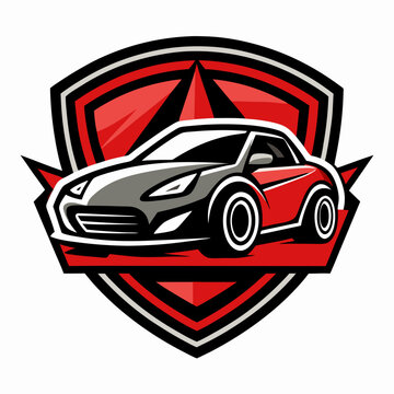 Car Logo Abstract Lines Vector. Vector illustration