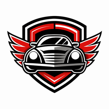 Car Logo Abstract Lines Vector. Vector illustration