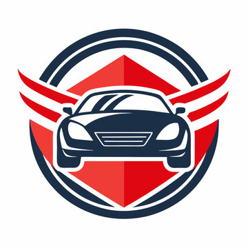 Car Logo Abstract Lines Vector. Vector illustration
