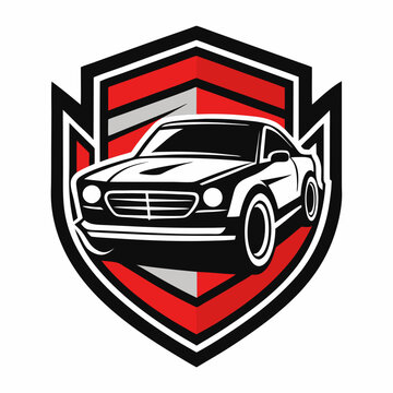 Car Logo Abstract Lines Vector. Vector illustration