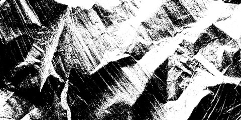 Poster - High contrast crumpled aluminium foil texture for overlay and design