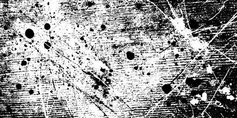 Poster - Ink splash grunge overlay with scattered droplets for creative texture backgrounds