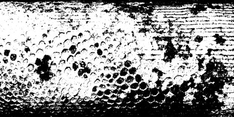 Poster - Grunge texture of paint roller stipple with uneven paint for artistic effect and design overlay