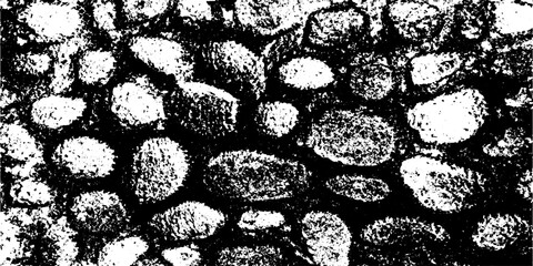 Poster - Abstract pebbled leather grain texture with raised shapes for creative designs