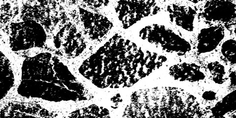 Poster - Irregular fragment stone mosaic texture for distressed grunge overlay and design