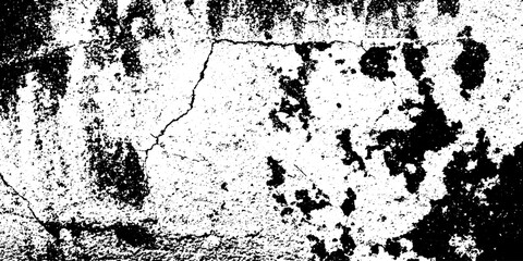 Poster - Weathered stucco wall with pebble aggregate texture for grunge overlay design
