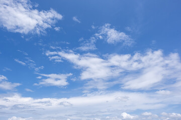 Wall Mural - clear blue sky background,clouds with background.	
