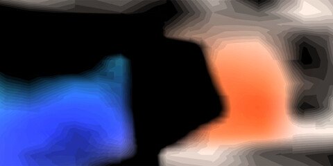 Poster - retro gradient background with grain texture, eps10.