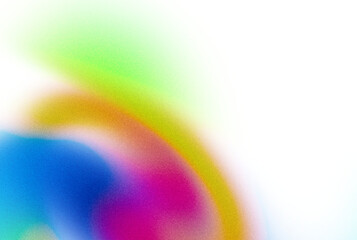 Wall Mural - gradient grajny shape. colored fluid liquid element. blue and pink rainbow soft blob. holographic gr