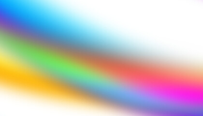 Poster - Abstract diagonal lines with vibrant color gradients and noise texture.
