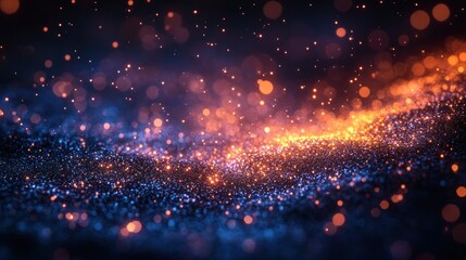 Poster - Ethereal Galaxy, A mesmerizing dance of light, color and cosmic dust