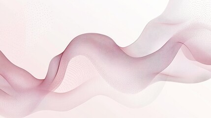 Poster - Elegant pink wave pattern background for modern design projects