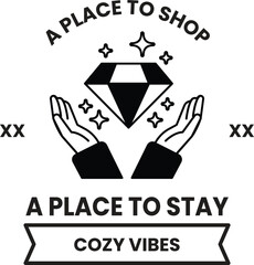 Fototapete - A place to shop is a place to stay