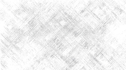 Poster - Distressed wood grain texture vector illustration. Scratch lines forming rustic surface effect. Black grunge background on white.	