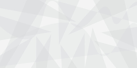 Poster - Abstract white and gray line background design. abstract white and grey on light silver background modern design. Low poly vector illustration. triangle pattern gradient background.