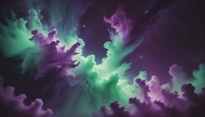 Wall Mural - abstract colorful background with stars