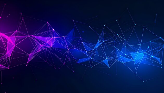 abstract blue background with stars