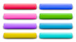 © Yingko - Set of vibrant horizontal long buttons or banners for caption