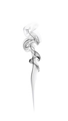 Wall Mural - ethereal wisps of vapor dance gracefully, forming unique translucent shapes on clear space