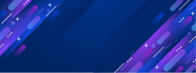 Poster - Abstract blue purple diagonal design perfect for backgrounds, digital art, prints, posters, and web graphics requiring a modern aesthetic.