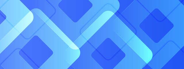 Poster - Abstract blue geometric design perfect for backgrounds, website graphics, modern prints, digital art projects, and social media visuals.