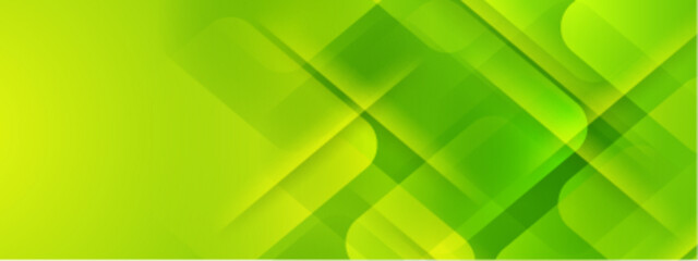 Poster - Abstract green geometric design suitable for backgrounds, digital art, print materials, web graphics, and modern branding concepts. Great for contemporary visuals.