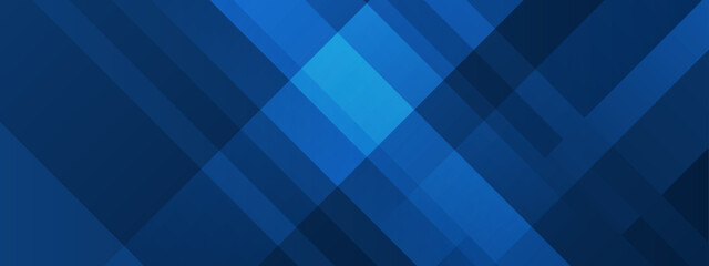 Poster - Abstract blue geometric pattern suitable for backgrounds, wallpaper, digital design, print materials, textiles, and modern artistic concepts.