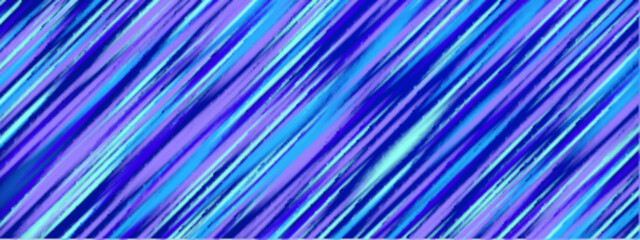 Poster - Abstract colorful background with diagonal blue, purple, and light blue lines. Suitable for website headers, social media posts, or digital designs.
