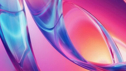 Leinwandbilder - A close-up of a cell phone on a pink background, perfect for technology or design concepts
