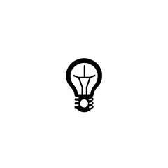 Poster - Creative energy concept with glowing light bulb symbolizing innovation in modern digital technology