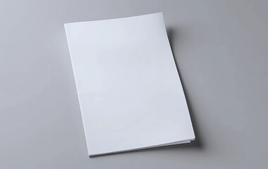 Wall Mural - White vertical paper sheet Mockup