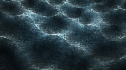 Poster - Textured, dark blue abstract background with curving linear patterns suggesting depth and motion.
