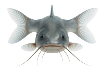 Wall Mural - catfish with bifurcated tail fin, each lobe equal in size and shape