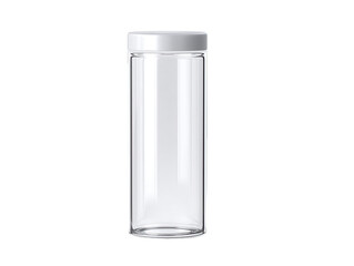 Poster - Clear Glass Bottle Mockup: Simple and Clean Packaging