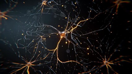 Poster - Glowing Neural Networks Weaving Data Streams in a Dynamic Digital Environment
