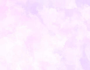 Wall Mural - hand painted light pink gradient. dreamy pink cloud watercolor art. calm pink abstract painting desi