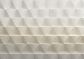 Aufkleber - Abstract pattern of white folded paper