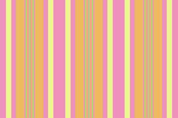 Poster - Vibrant striped pattern with pastel pink, yellow, and orange. Perfect for backgrounds, textiles, or adding a playful touch to any design. Cheerful and versatile.