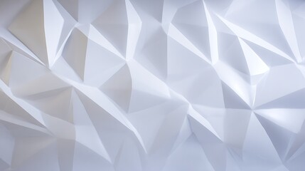 Poster - Abstract paper texture low poly design