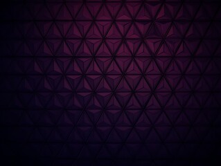 Poster - Geometric triangles maroon dark abstract background