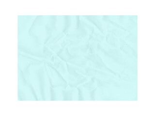 Leinwandbilder - Light cyan paper exhibits delicate wrinkles, ideal for abstract backgrounds, textures, or subtle graphic designs with a cool, calming aesthetic, transparent background
